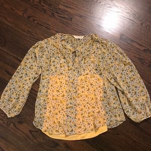 Floral Rebecca Taylor blouse